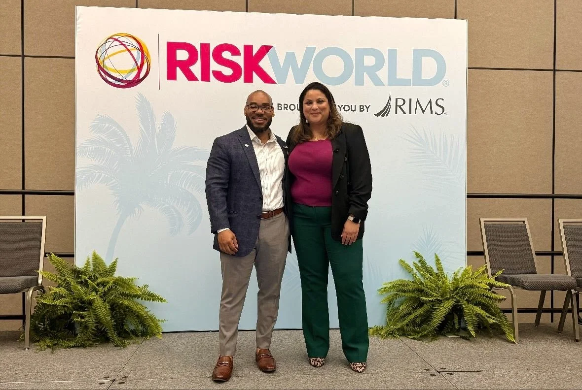 DeMarcus Strange at RISKWORLD presented by RIMS